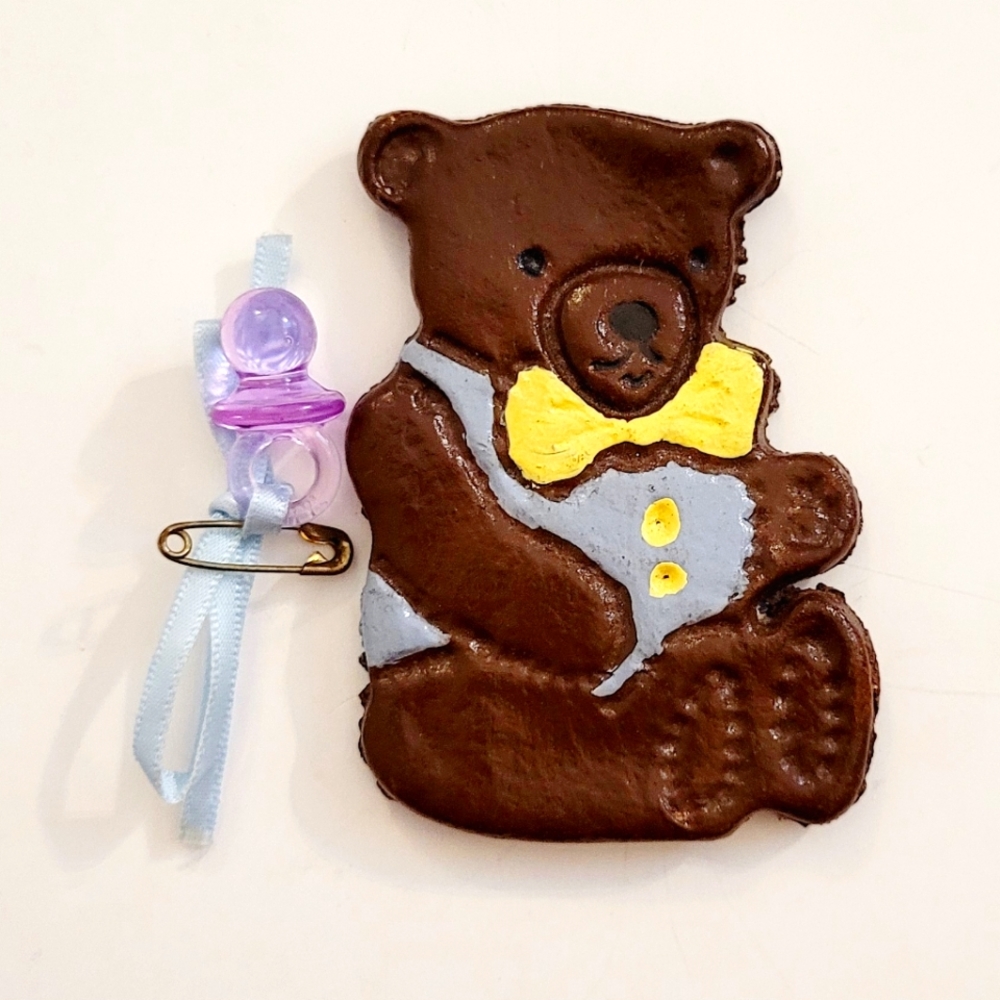 Vintage clay Bear